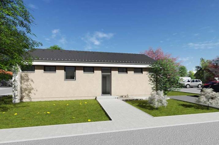 ᐅ Bungalow | BU2 | 80 qm | KfW55 | Bräuer Architekten Rostock